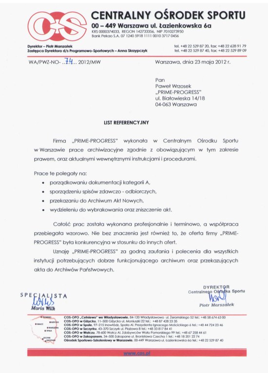 Centralny Ośrodek Sportu